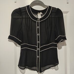 "Vintage" F21 Silk Blouse